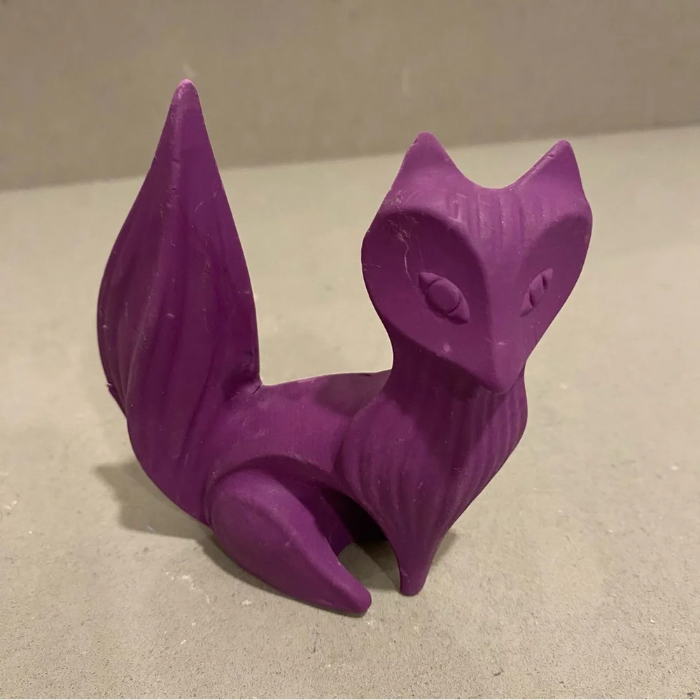 Jonathan Adler Purple Fox Eraser